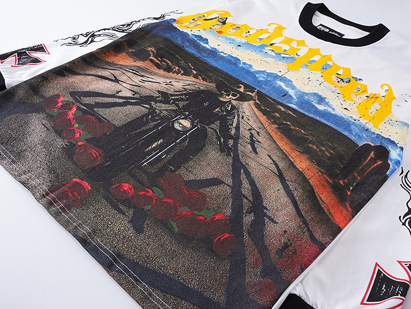 Godspeed Out of Many One Graphic Long-Sleeve T-Shirt ¡ª detail