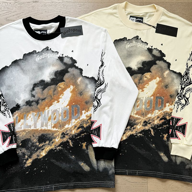Godspeed Hollywood Graphic Long-Sleeve T-Shirt ¡ª context