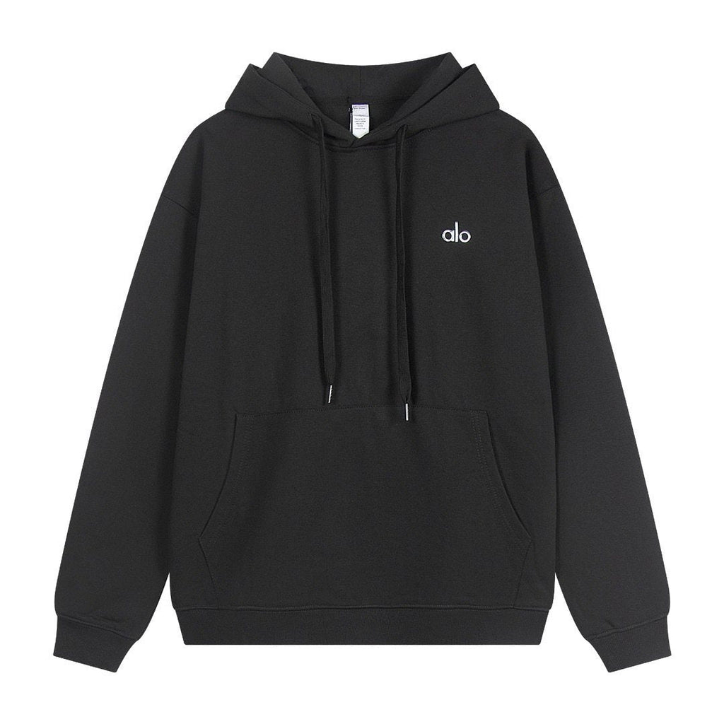 alo Logo Graphic Hoodie & Sweatpants Matching Set ¡ª front