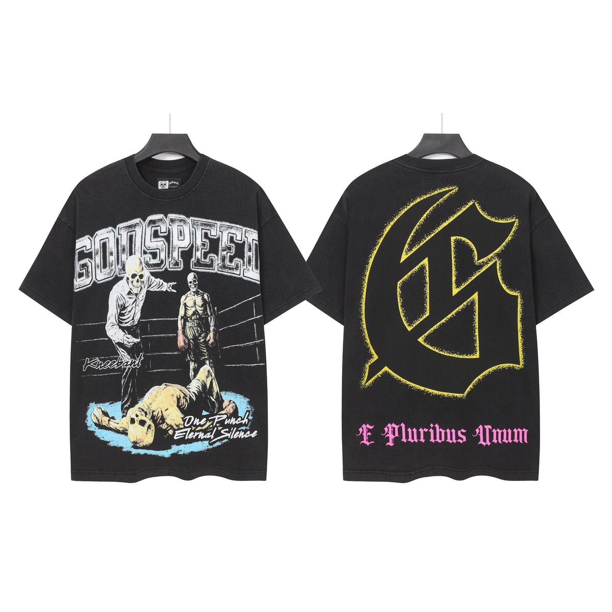 Godspeed Wrestling Graphic Short-Sleeve T-Shirt ¡ª hero