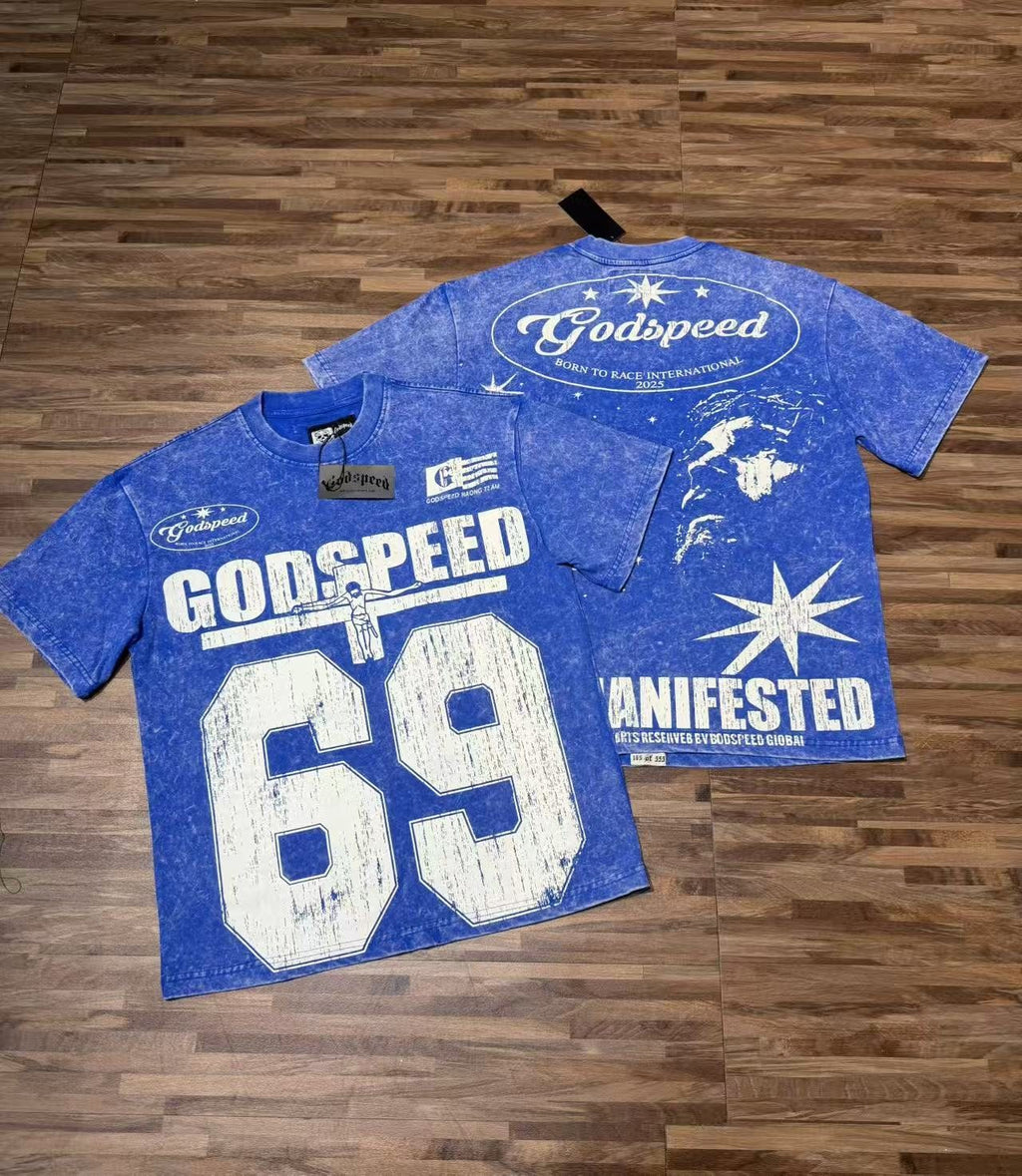 Godspeed Born to Race Graphic T-Shirt ¡ª context