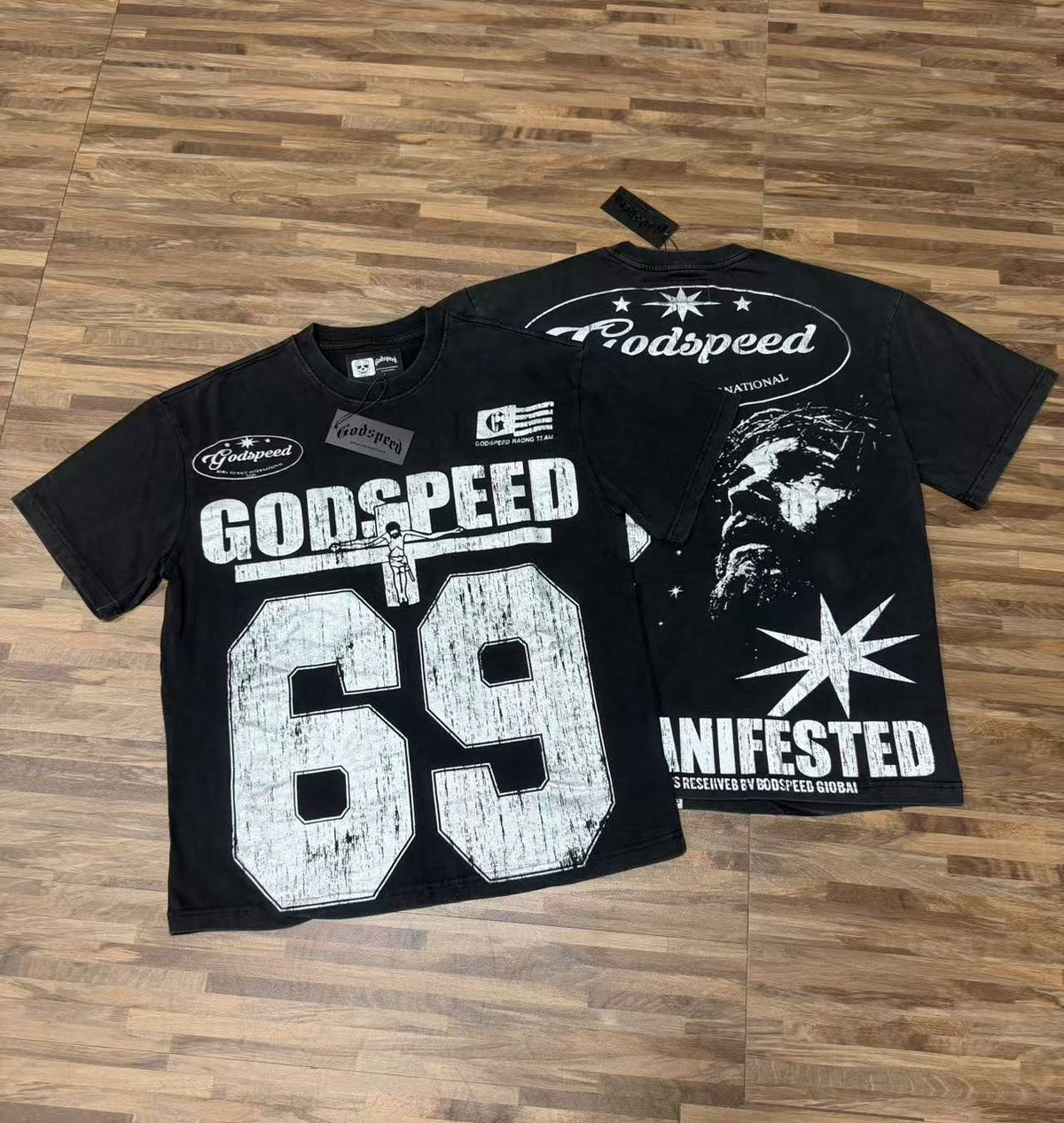 Godspeed Born to Race Graphic T-Shirt ¡ª context
