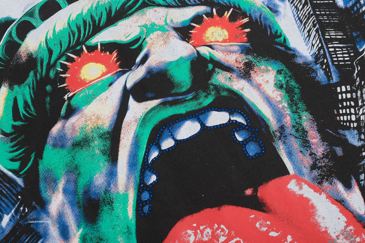 Godspeed Statue of Liberty Graphic T-Shirt ¡ª detail