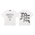 MIXED EMOTION Front Text & Back Logo T-Shirt ¡ª hero
