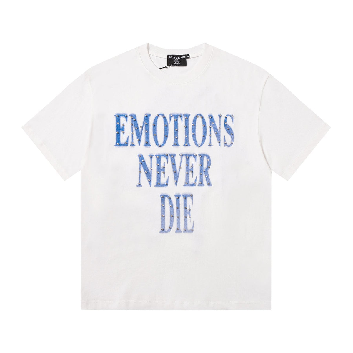 MIXED EMOTION Never Die Graphic Short-Sleeve T-Shirt ¡ª front