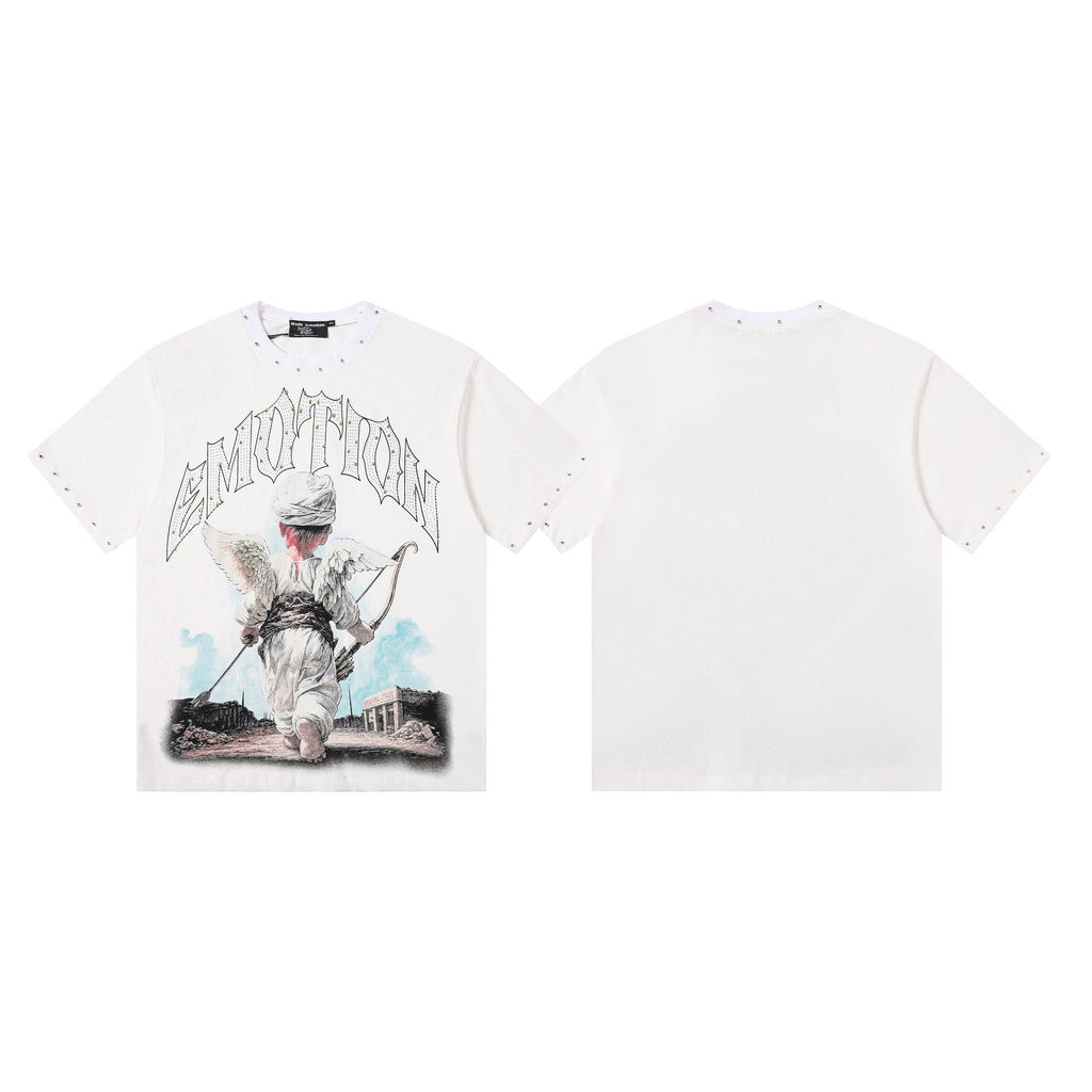 MIXED EMOTION Angel Archer Graphic T-Shirt ¡ª front