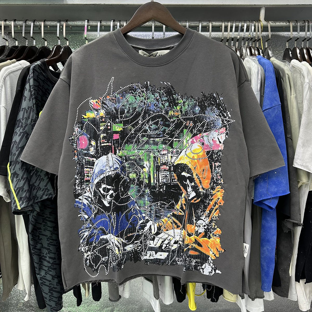 BKYS Revival No Gut No Glory Rhinestone Cropped T-Shirt ¡ª context