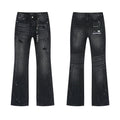 Purple Brand Black Paint Splatter Distressed Jeans ¡ª hero