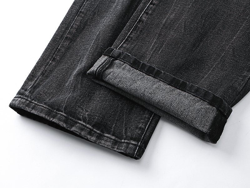 Purple Brand Washed Black Jeans ¡ª detail