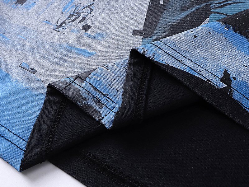 Godspeed Astronaut Car Graphic T-Shirt ¡ª detail