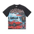 Godspeed Washed Black Rock Graphic T-Shirt ¡ª hero