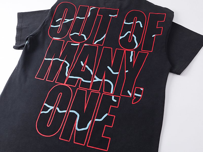 Godspeed Washed Black Rock Graphic T-Shirt ¡ª detail