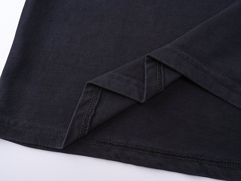 Godspeed Washed Black Skeleton Graphic Short-Sleeve T-Shirt ¡ª detail