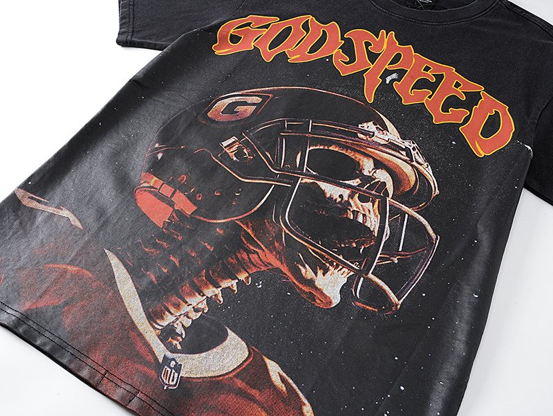 Godspeed Helmet & Oversized G Graphic T-Shirt ¡ª detail