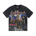 Godspeed Washed Black Skull Boxing Graphic T-Shirt ¡ª hero