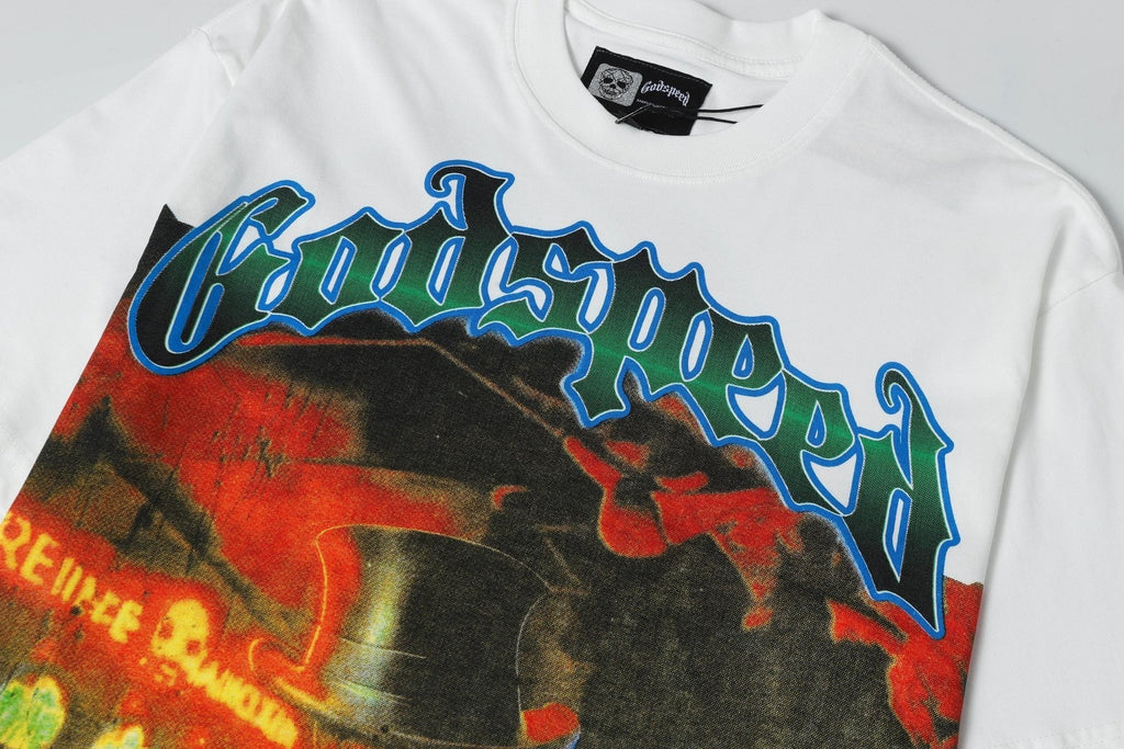 Godspeed E Pluribus Unum Graphic T-Shirt ¡ª detail