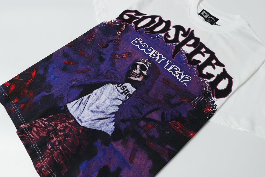 Godspeed Booby Trap Graphic T-Shirt ¡ª detail