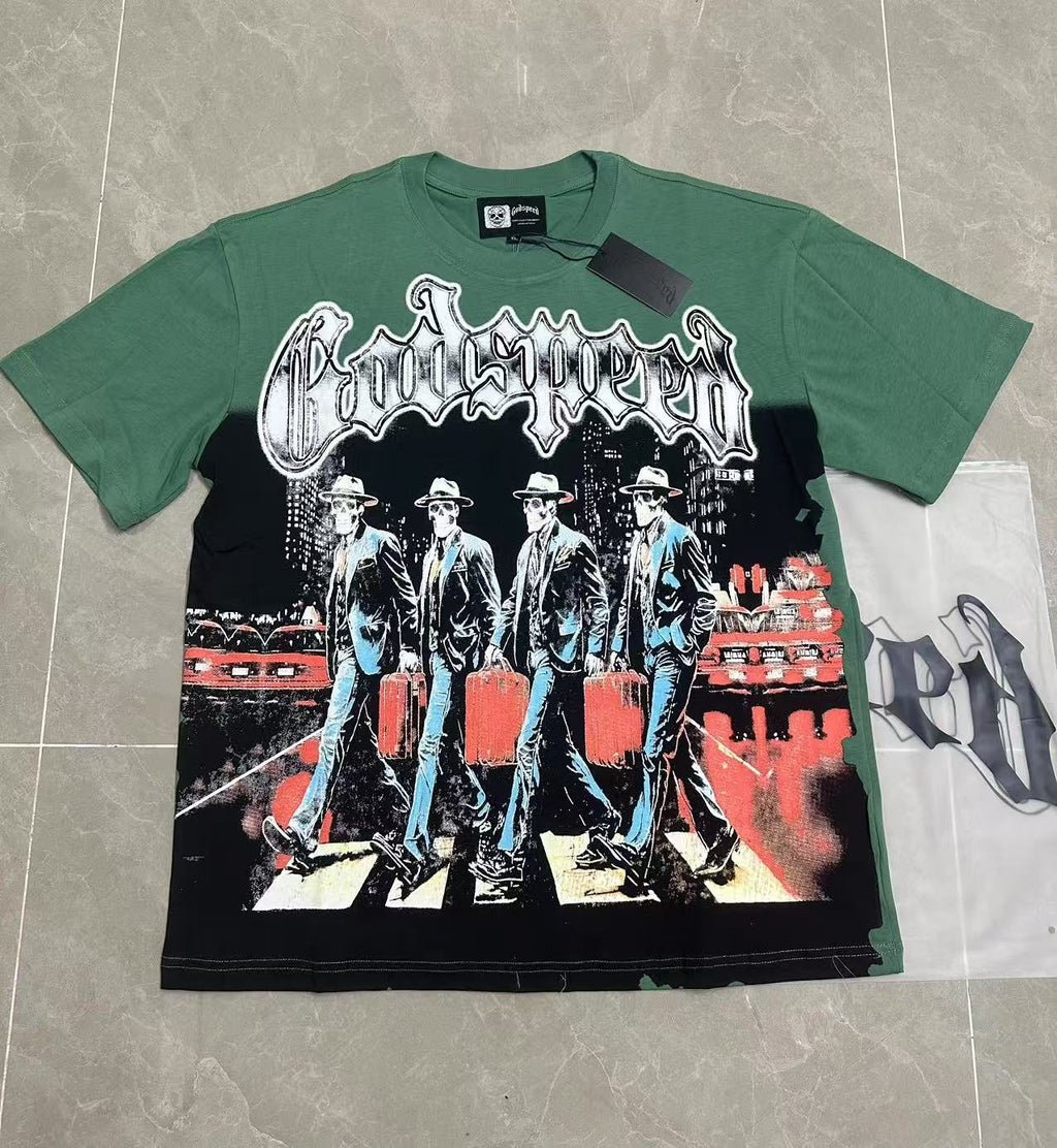 Godspeed Don¡¯t Fade Away Graphic T-Shirt ¡ª front