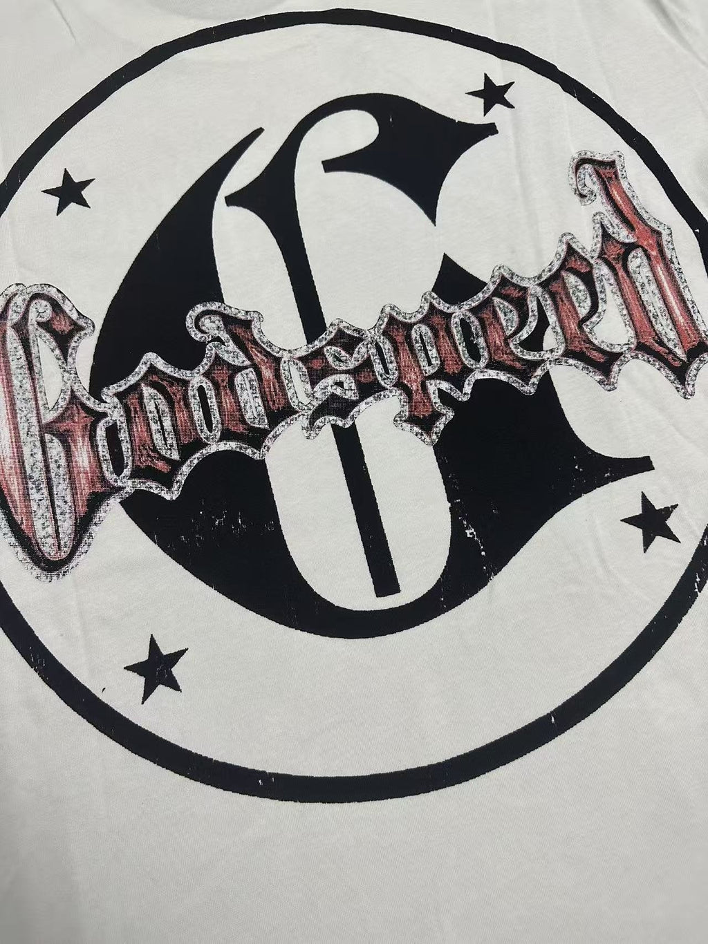 Godspeed Reaper Car Graphic T-Shirt ¡ª detail