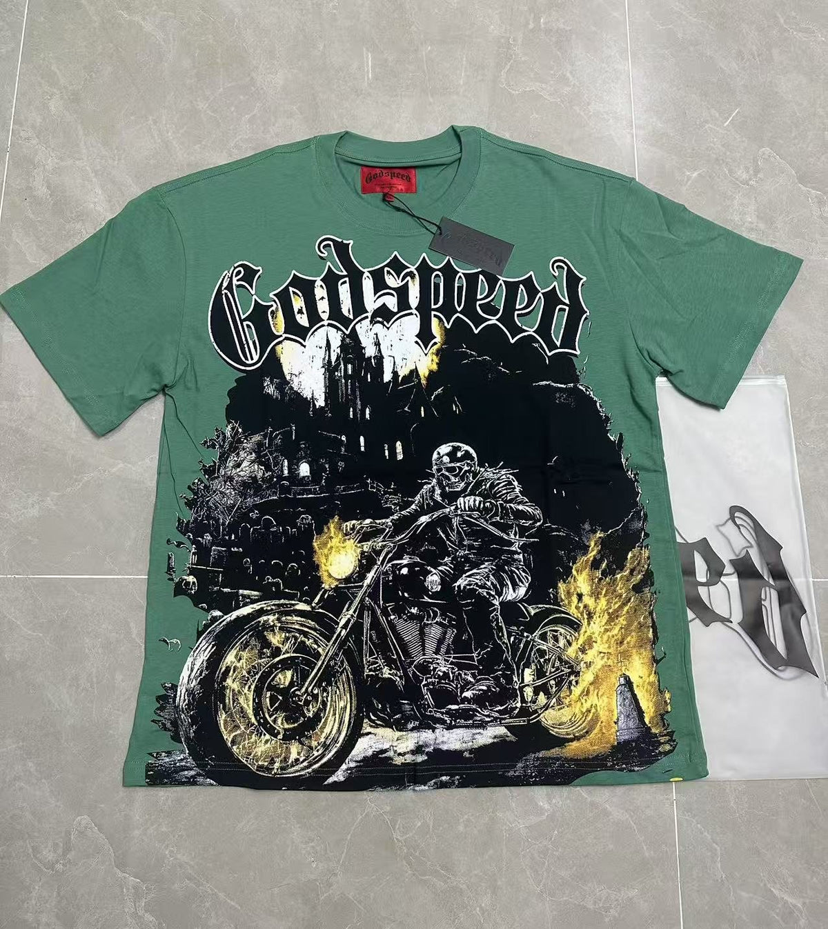 Godspeed Motorcycle Graphic T-Shirt ¡ª context