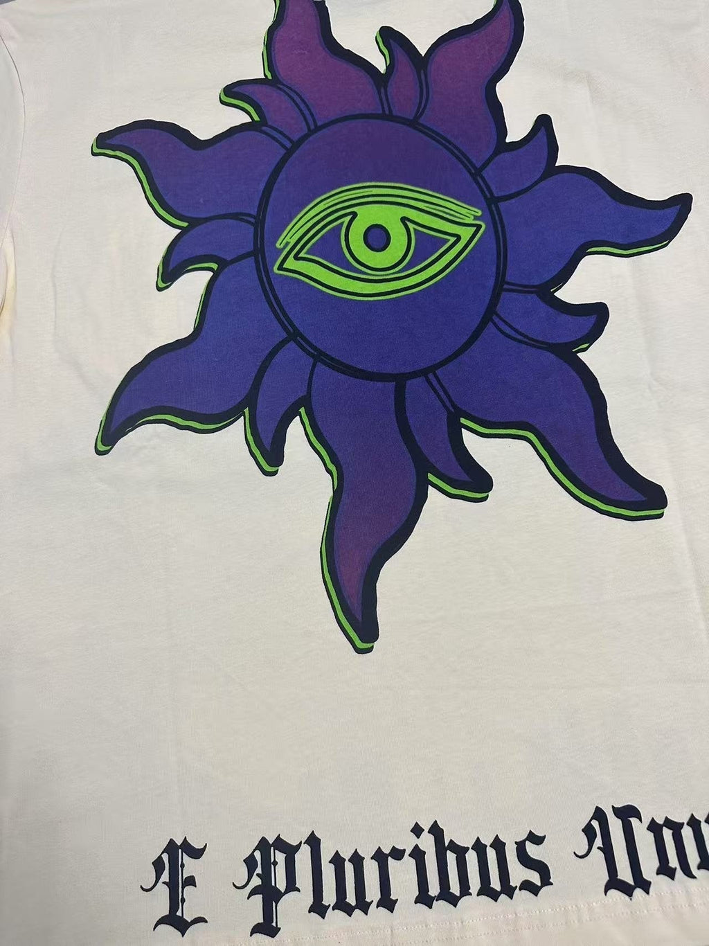 Godspeed UFO Sun-Eye Graphic T-Shirt ¡ª detail