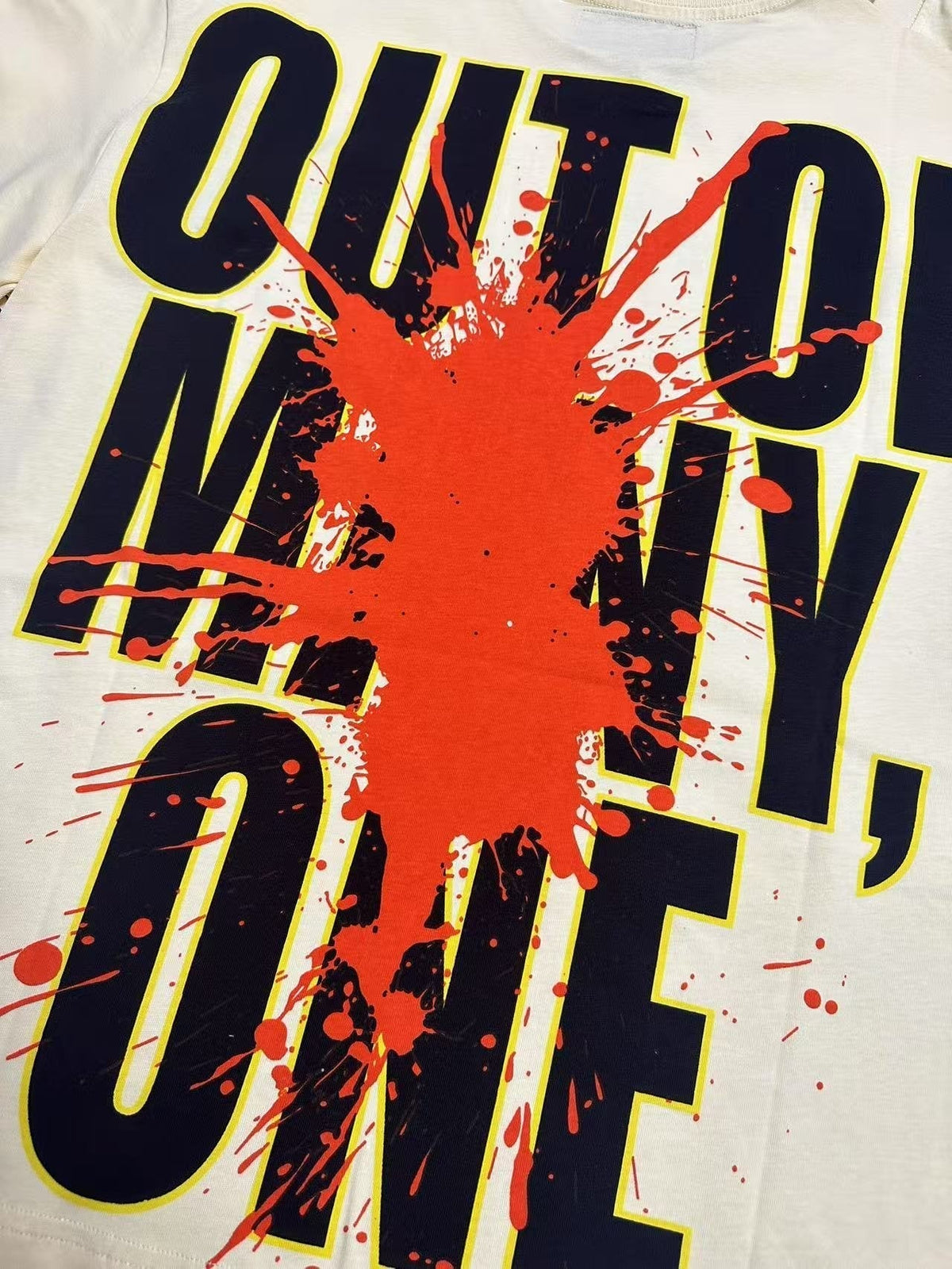 Godspeed Out of Many One Car Graphic T-Shirt ¡ª detail