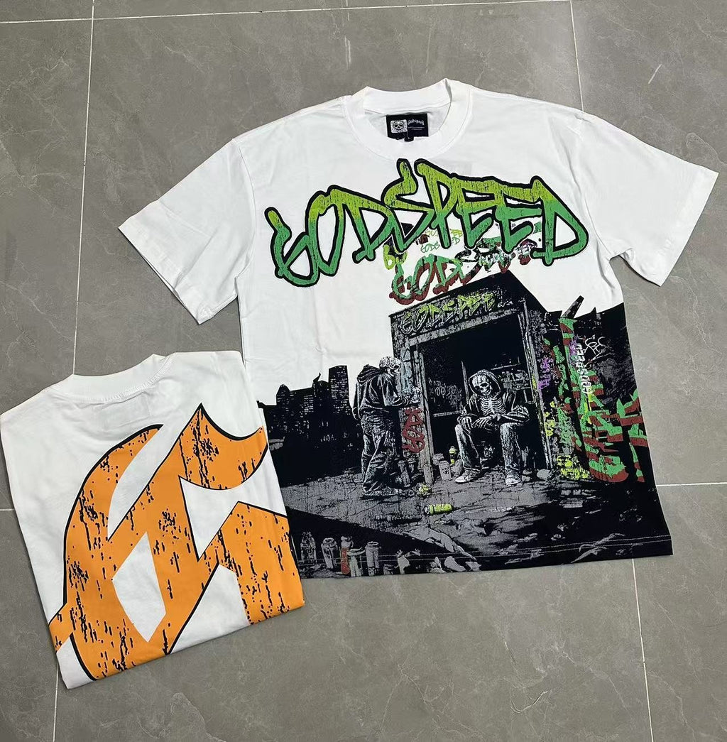 Godspeed Rock Graphic Short-Sleeve T-Shirt ¡ª context