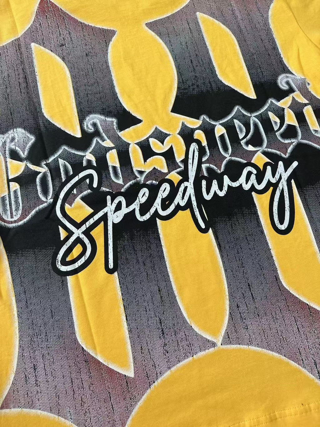 Godspeed Motorcycle Graphic T-Shirt ¡ª detail