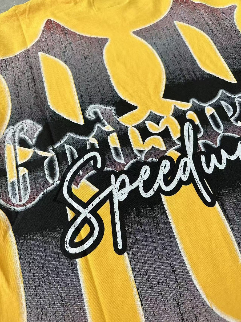Godspeed Motorcycle Graphic T-Shirt ¡ª detail