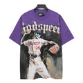 Godspeed Purple Baseball Graphic T-Shirt ¡ª hero