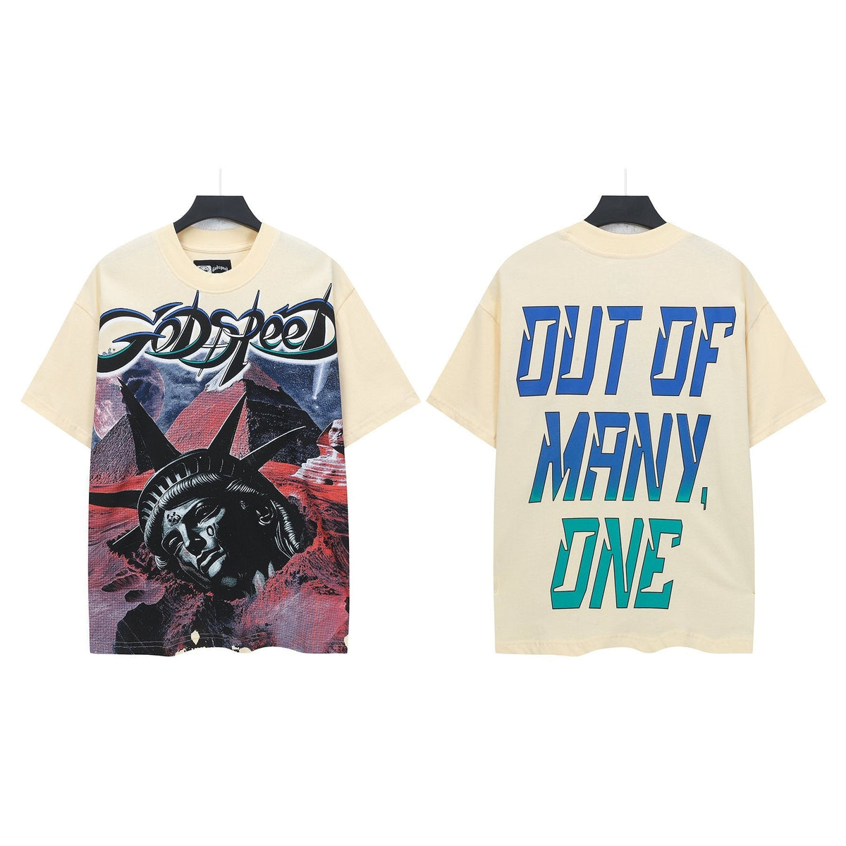 Godspeed Out of Many One Graphic T-Shirt ¡ª hero