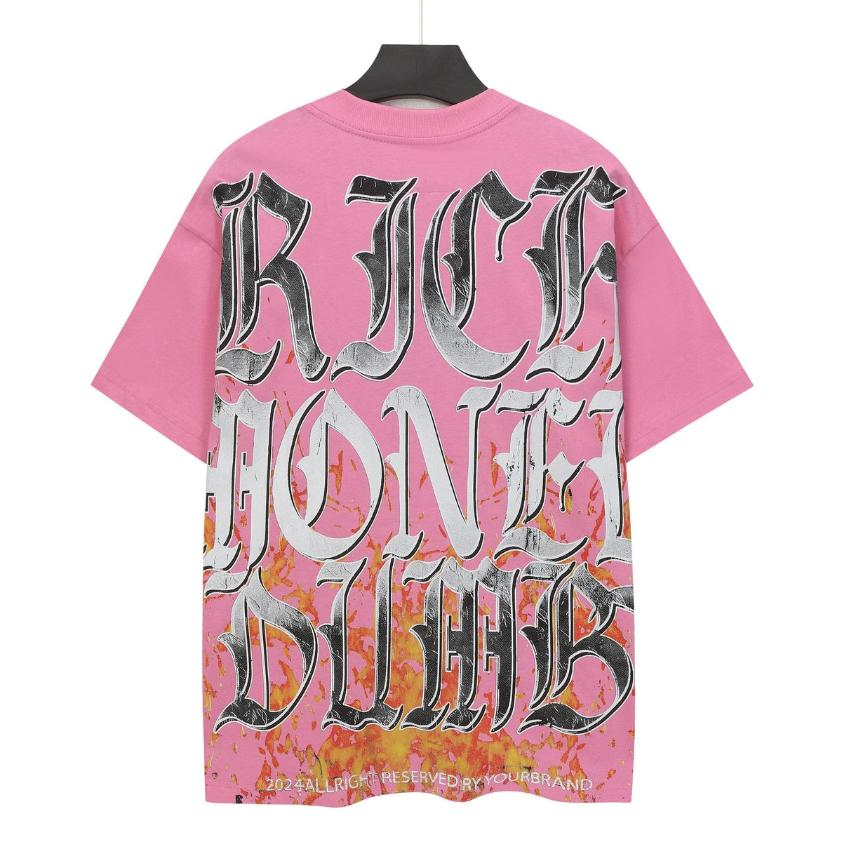 Godspeed Pink Skull Graphic T-Shirt ¡ª back