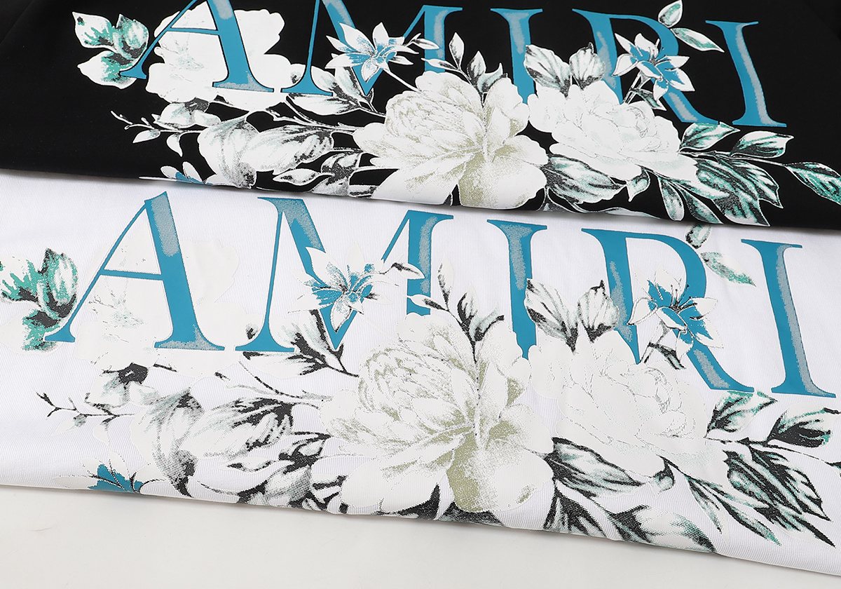AMIRI Floral Graphic Short-Sleeve T-Shirt ¡ª detail