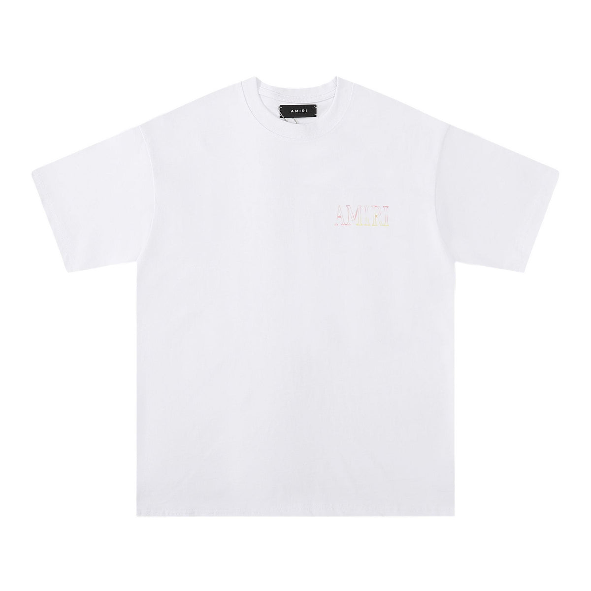 AMIRI Rainbow Bandana Back Graphic T-Shirt ¡ª front