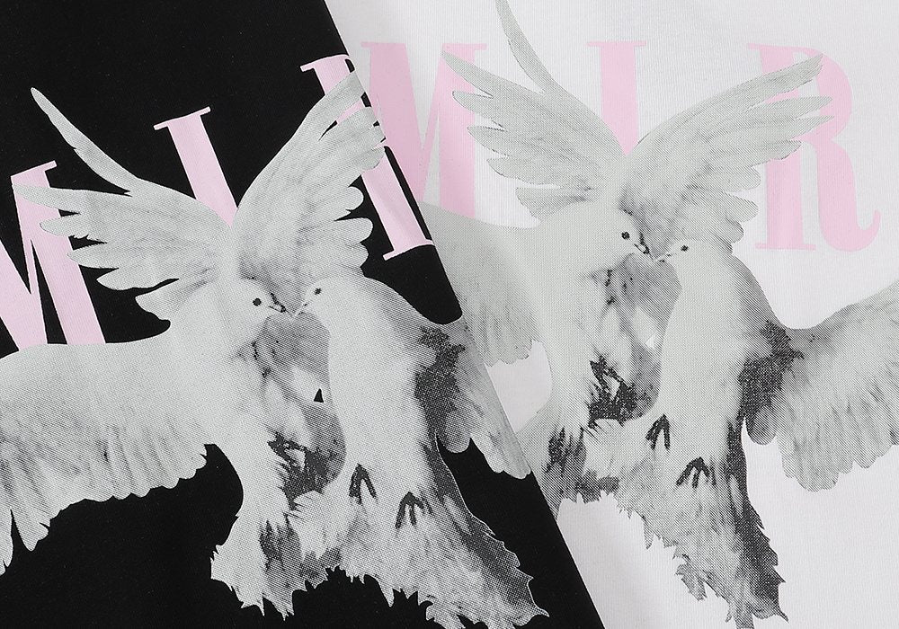 AMIRI Dove Graphic Short-Sleeve T-Shirt ¡ª detail