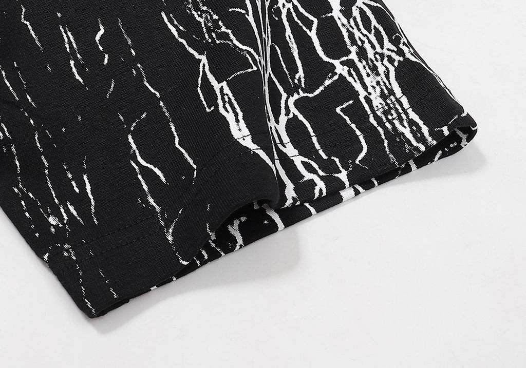 AMIRI Distressed Crackle Graphic T-Shirt ¡ª detail