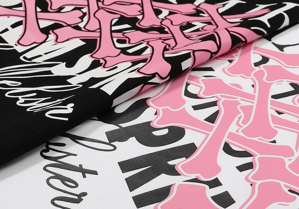 AMIRI Pink Bone Graphic T-Shirt ¡ª detail