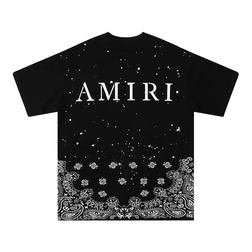 AMIRI Bandana Hem Graphic T-Shirt ¡ª back