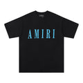 AMIRI Blue Wordmark Short-Sleeve T-Shirt ¡ª front