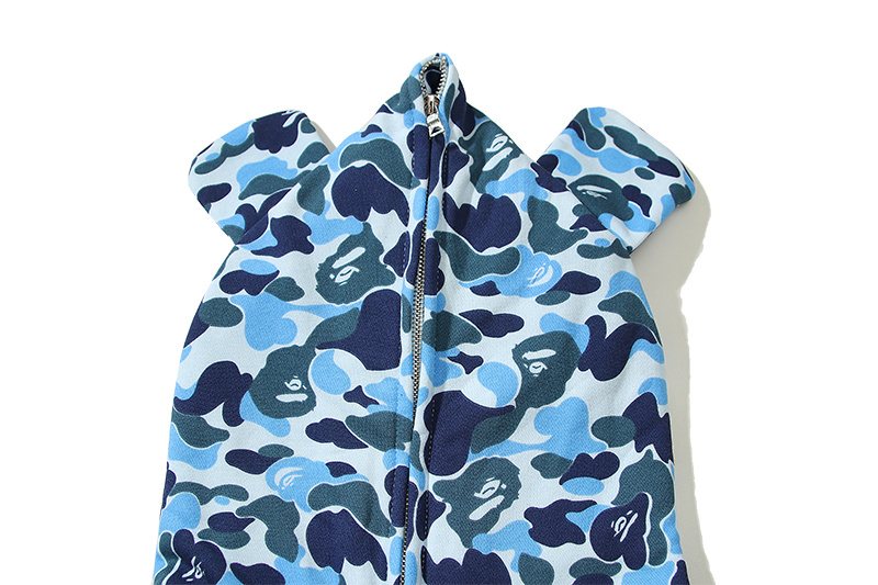 BAPE Camouflage Full-Zip Hoodie ¡ª detail