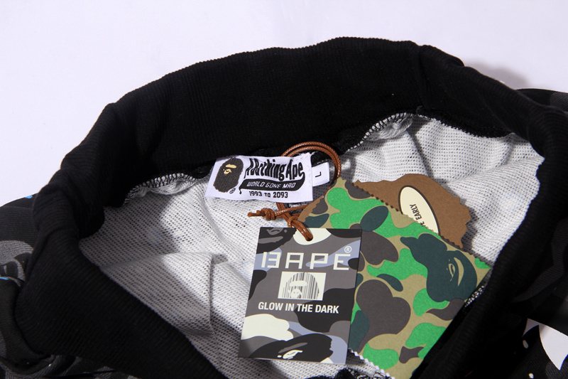 BAPE Shark Camo Graphic Shorts ¡ª neck_label