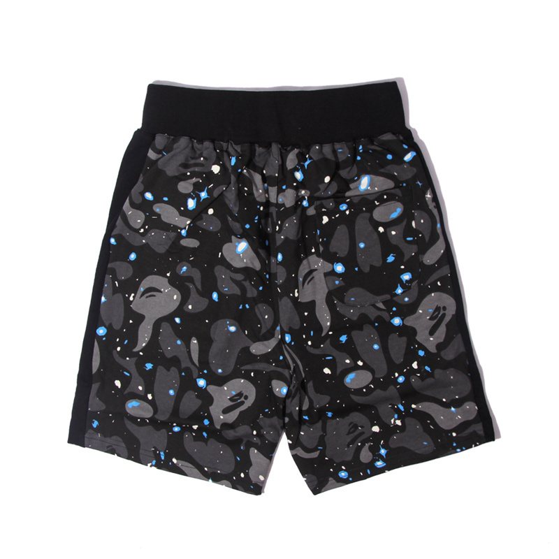BAPE Shark Camo Graphic Shorts ¡ª back