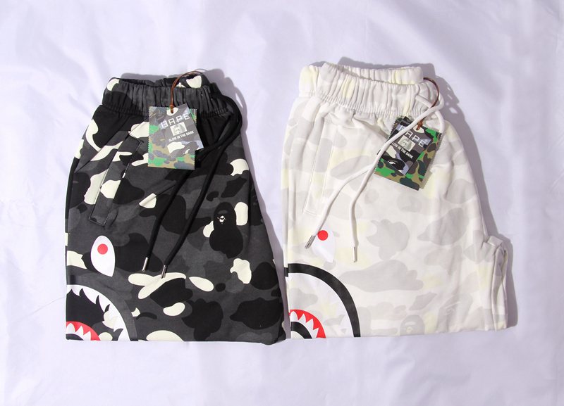 BAPE Shark Camo Glow-in-the-Dark Shorts ¡ª comparison