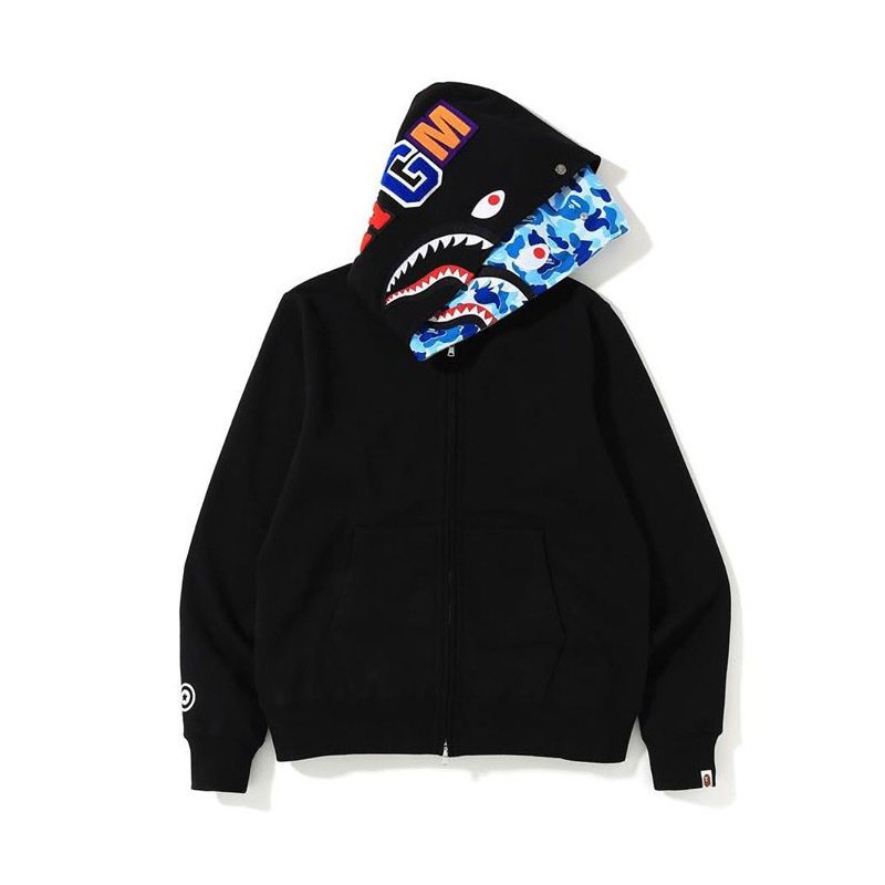 BAPE Shark Camo Full-Zip Hoodie ¡ª hero