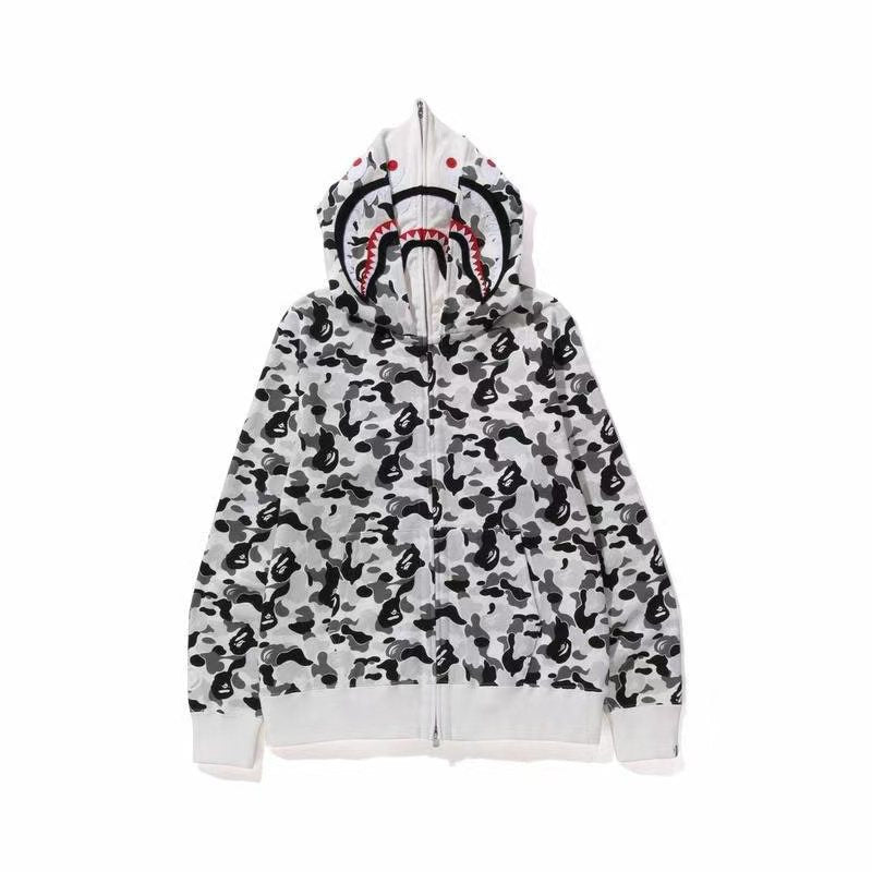 BAPE Shark Camo Full-Zip Hoodie ¡ª hero