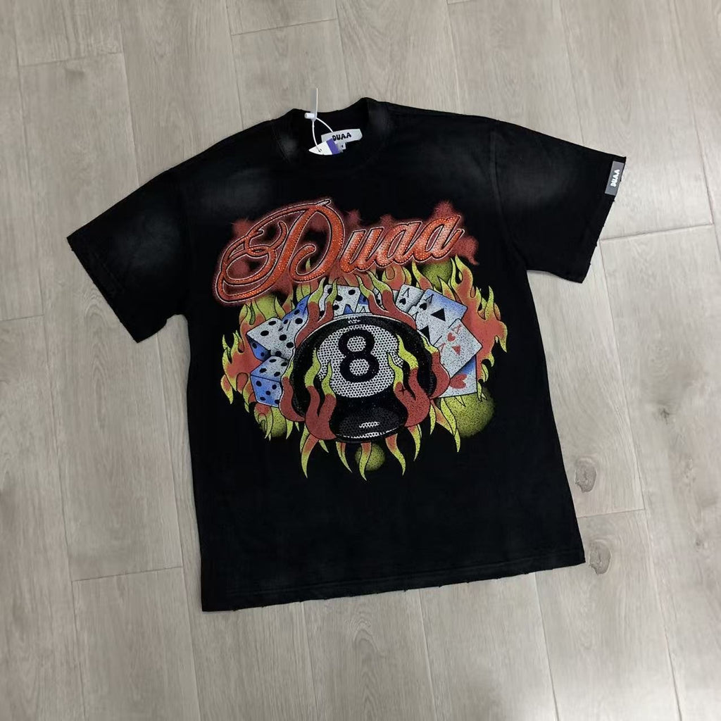 DUAA Risk Graphic Short-Sleeve T-Shirt ¡ª front