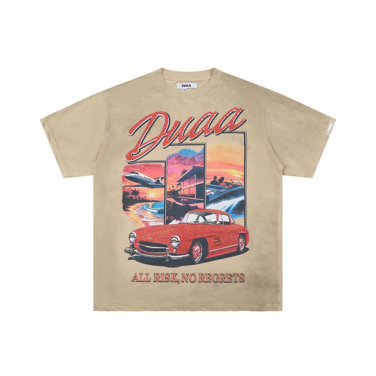 DUAA All Risk Car Graphic T-Shirt ¡ª hero