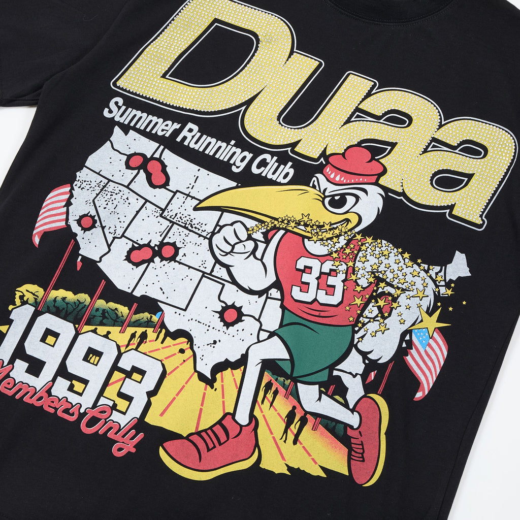 DUAA Sprint Graphic T-Shirt ¡ª detail