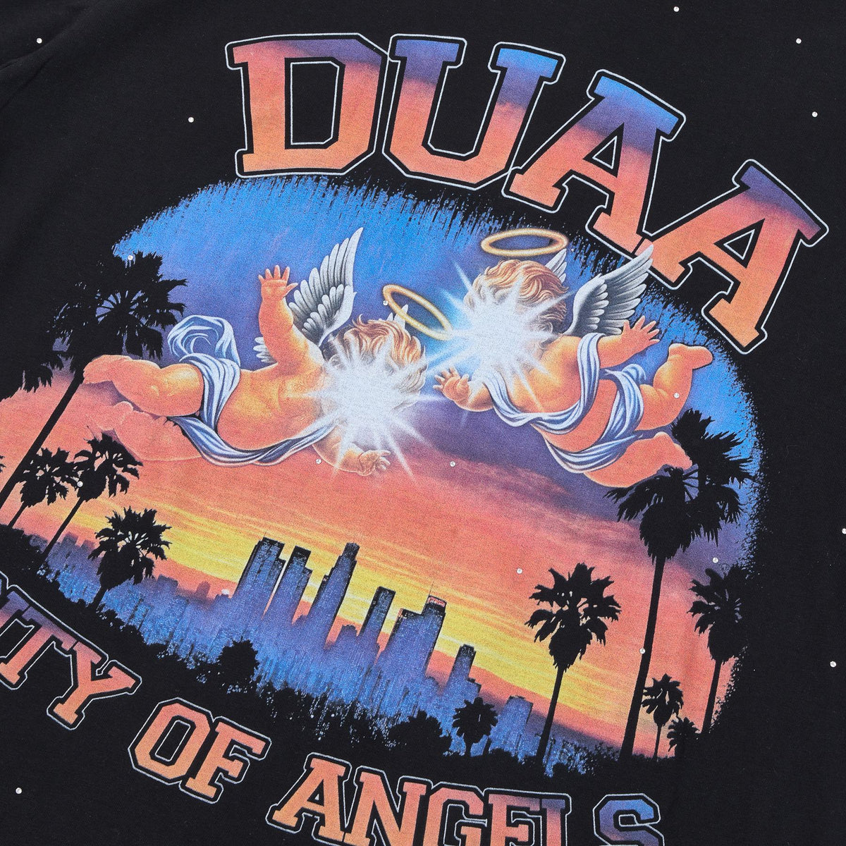 DUAA City of Angels Graphic T-Shirt ¡ª detail