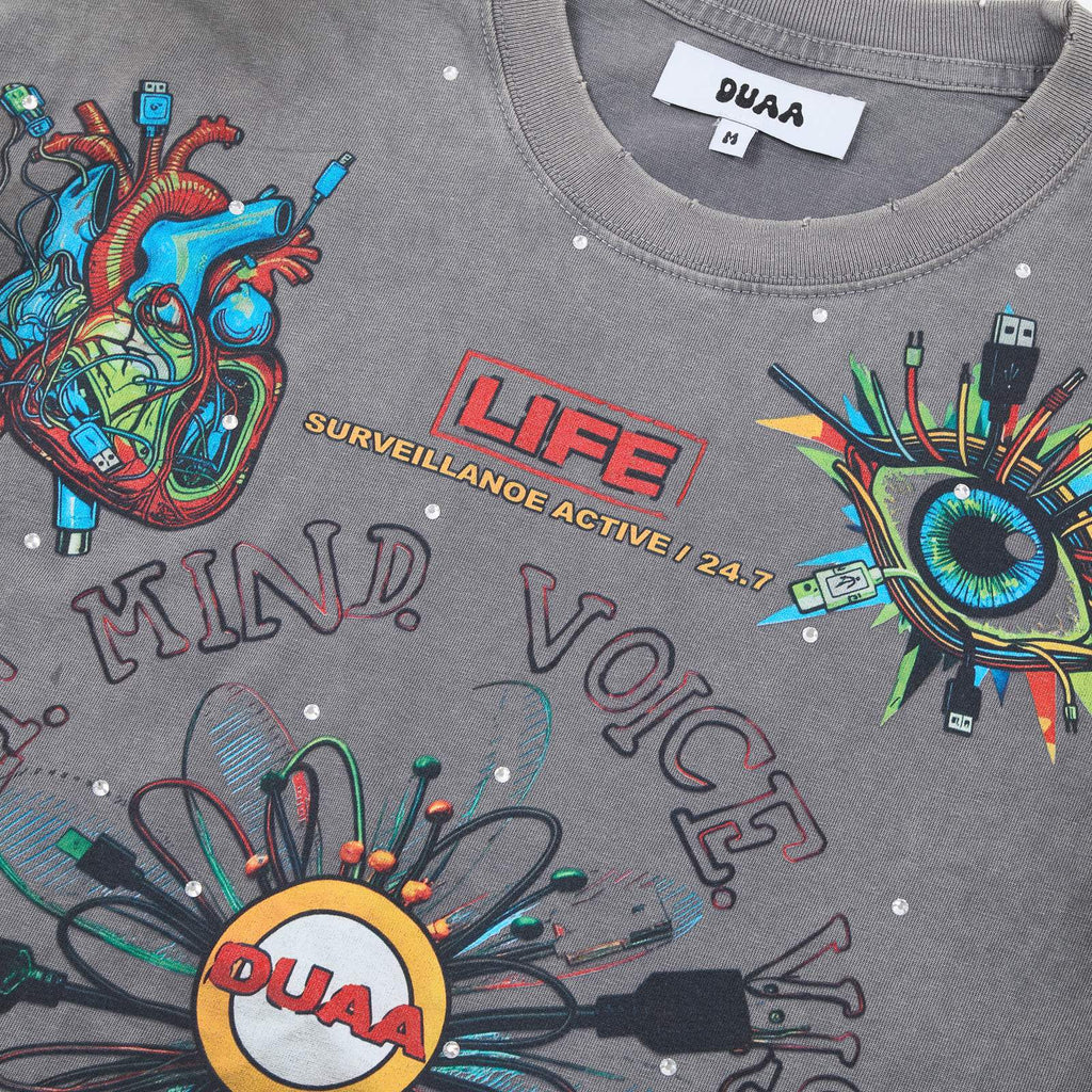 DUAA New Age Graphic T-Shirt ¡ª detail